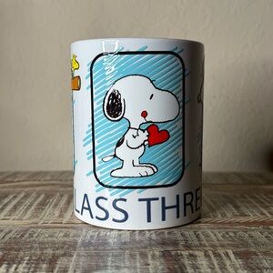 Peanuts Snoopy Blue and White Mug